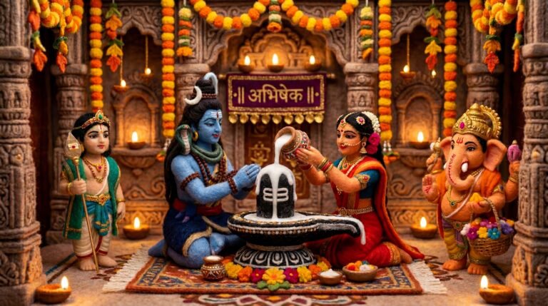 रुद्राभिषेक पूजा विधि, सामग्री एवं मंत्र